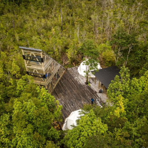 Estación en el bosque. RCER UC Espacios abiertos a la comunidad a lo largo de Chile